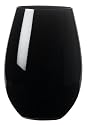 Artland Midnight Black Stemless Tall, Set of 4