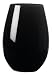Kitchen & Housewares : Artland Midnight Black Stemless Tall, Set of 4