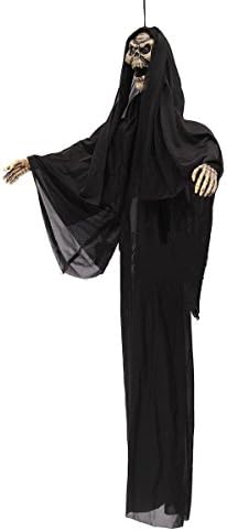 Black Hanging Witch Animated Halloween Prop Haunted House Yard Scary Decor News