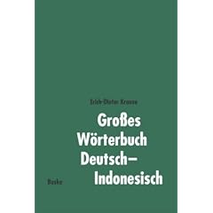 Gro�es W�rterbuch Deutsch-Indonesisch