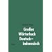 Gro�es W�rterbuch Deutsch-Indonesisch