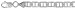Sterling Silver 3/16 (5.7 mm) Medium Thick PAVE (Diamond Cut) Mariner Chain, NICKEL FREE