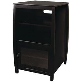 New-TECHCRAFT SWH4024B 40 VENETO SERIES AUDIO SIDE-RACK (BLACK) - TECSWH4024B