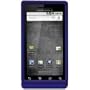 GTMax Dark Blue Durable Rubber Hard Snap On Crystal Cover Case for Verizon Motorola Droid A855 CDMA Cell Phone