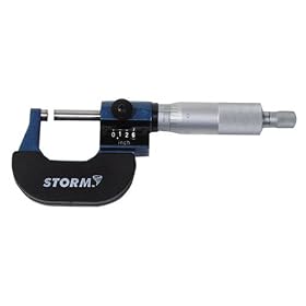 Central Tools 3M201 0-1.000" Brake Rotor Micrometer"