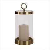 Jonathan Adler Meurice Hurricane Candle Holder in Polished Nickel