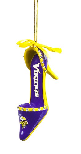 Minnesota Vikings Official NFL 3 inch x 1.5 inch Team Shoe Ornament Minnesota Vikings Official NFL 3 inch x 1.5 inch Team Shoe Ornament