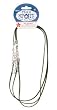 Team Sport Faux Suede Necklace, 18 In., Green, 3 Pc Pkg (Pack of 1)