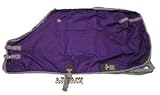 420 Denier Horse Stable Sheet Open Front Purple