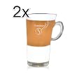 Senseo Latte Macchiato Glastasse, 260 ml, 2er Pack
