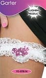 Flashing Garter Bride To Be White
