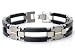 Dolan Bullock GENEVA 18K Gold & Black Titanium Steel Bracelet