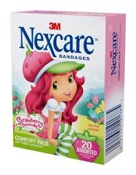 Nexcare Bandages for Kids (STRAWBERRY SHORTCAKE)