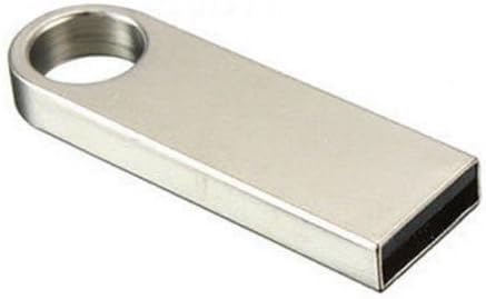 APPAT@128GB Stainless Silver Swivel USB 2.0 Flash Drive Memory Stick Storage Thumb Pen