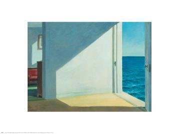 Rooms By The Sea by Edward Hopper. Art Print Poster 30 inches width by 24 inches height. Highest Quality Art Poster Print
