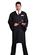 Mens Judge Robe Costume Law Your Honor 3 Piece Set Size Large