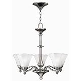 Bloom Chandelier in Polished Antique Nickel