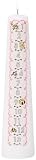 Celebration Candles 1-13 Year Numbered Birthday Candle, White