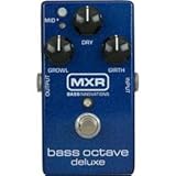 MXR M288 Bass Octave Deluxe Effects Pedal, Blue Sparkle