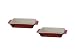 Staub �Z���~�b�N�~�j�f�B�b�V�����N�^���M�����[ 15�~11cm ���b�h 2pcs 1741540