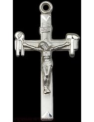 La Salette Sterling Silver Rosary Crucifix