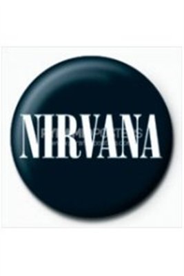 Cover image : Nirvana/ニルヴァーナ《Logo》1インチ缶バッジ