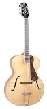 The Loar F-Hole Archtop Acoustic Guitar, Natural Finish