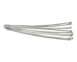 StarTech TCV205 8in Screw Mount Cable Ties - 100 Pack