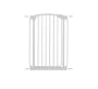 Bindaboo Hallway Pet Gate, Swing Closed, White, Extra-Tall