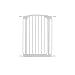 Bindaboo Hallway Pet Gate, Swing Closed, White, Extra-Tall