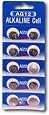 AG10 / LR55 / LR1130 Alkaline Button Cells 1.5V 10-Pcs Card