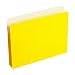 Wilson Jones ColorLife Expanding File Pockets, 3.5-Inch Expansion, 11 x 8.5 Inch Sheet Size, Yellow, 25-Count (WCC64Y)