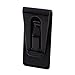 Vktech New Stainless Steel Black Slim Pocket Cash Money Clip Holder