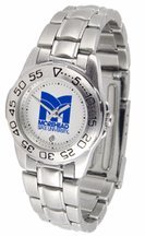 Morehead State Eagles Gameday Sport Ladies' Watch with a Metal Band