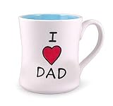 I Love Dad Mug by Our Name Is Mud - I Heart Dad!