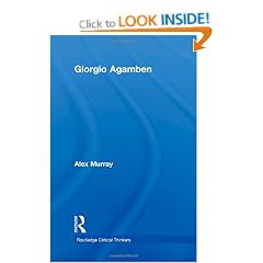 Giorgio Agamben (Routledge Critical Thinkers)