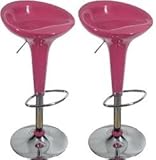 Pair of Pink Barstools