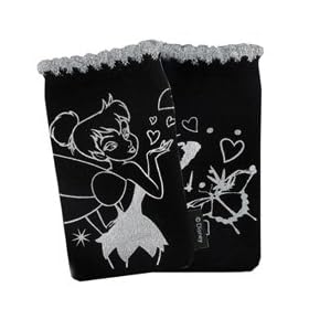 La F�e clochette - Chaussette pour T�l�phone portable - Argent