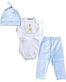 Pure + Sweet 3pc Blue Mommy Loves Me Sweet Bundle Set
