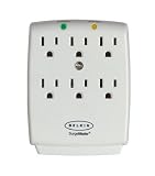 Belkin 6 Outlets In Wall SurgeMaster Surge  Protector 885 Joules
