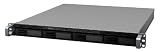 Synology RackStation 4-Bay (Diskless) 1U NAS Rackmount Network Attached Storage RS812 (Silver/Black)