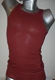 Bruno Banani Fairplay Men's Sports Vest - Bordeaux Red