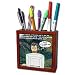 Londons Times Famous People Places Books Cartoons - Van Gogh and Internet Chat Rooms - Tile Pen Holders-5 inch tile pen holder