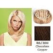 HAIRDO 10' Clip-in Straight Extension Chocolate Copper
