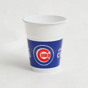 Chicago Cubs 14 Ounce Plastic Cups (25 Pack)