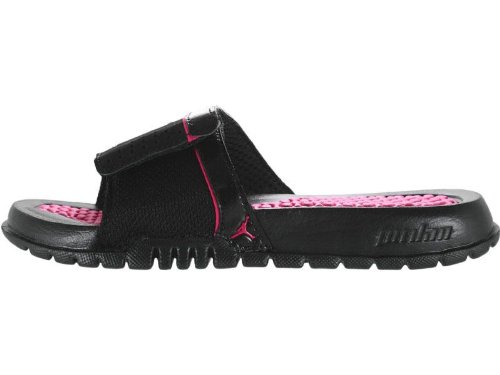 Youth Air Jordan Hydro VI Sandal (Black-Coral Rose)