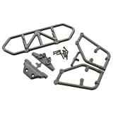 RPM 80122 Rear Bumper Black Slash 4x4 Black