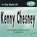 KENNY CHESNEY Country Karaoke Classics CDG Music CD