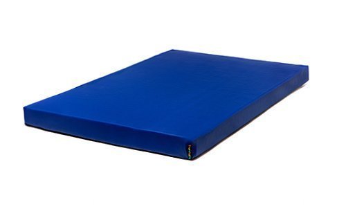Royal Blue 4 inch Extra Thick 6ft x 4ft Soft Play Gym Mat Crash Landing Mat PVC Faux Leather and filled with High Density Safety Foam Royal Blue 4 inch Extra Thick 6ft x 4ft Soft Play Gym Mat Crash Landing Mat PVC Faux Leather and filled with High Density Safety Foam