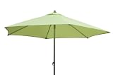 Premium Outdoor Misting Patio Market Umbrella - Apple Green - B0...
